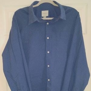 American eagle long sleeve button-down shirt